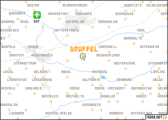 map of Druffel