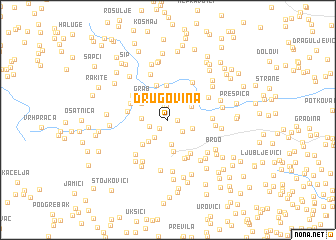 map of Drugovina