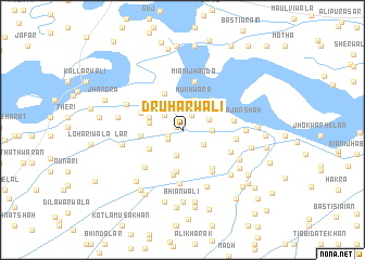 map of Druharwāli