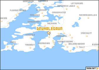 map of Drumalegaun