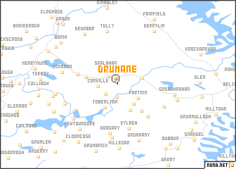 map of Drumane