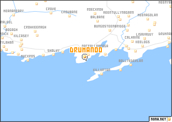 map of Drumanoo