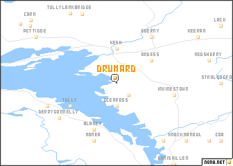 map of Drumard