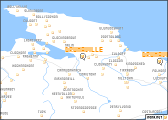 map of Drumaville