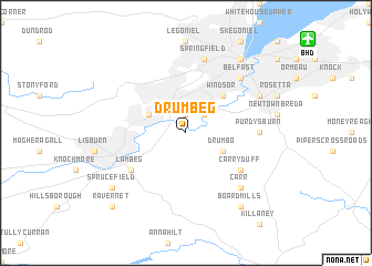 map of Drumbeg