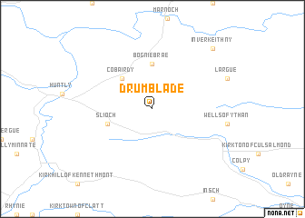 map of Drumblade