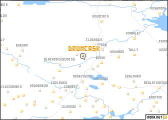 map of Drumcask