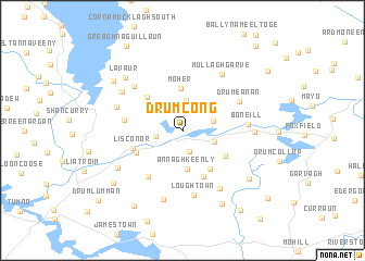 map of Drumcong