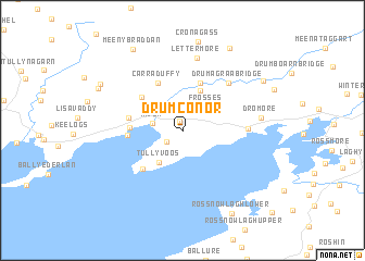 map of Drumconor