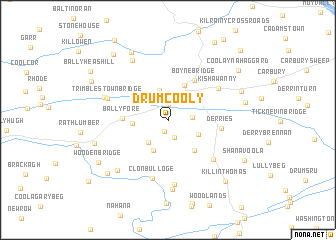 map of Drumcooly