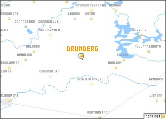 map of Drumderg