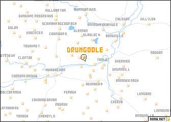 map of Drumgoole