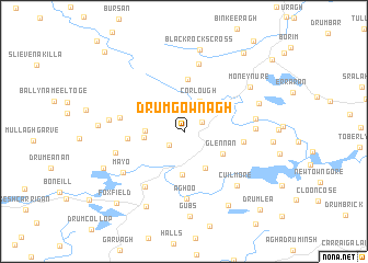 map of Drumgownagh