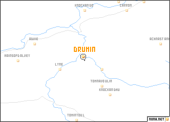 map of Drumin