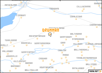 map of Drumman