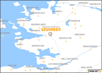 map of Drummeen