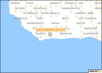 map of Drummonds Run
