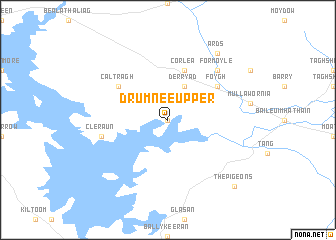 map of Drumnee Upper