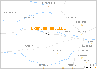 map of Drumshanbo-Glebe