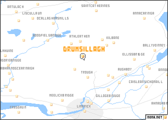 map of Drumsillagh