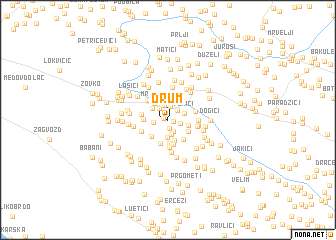 map of Drum