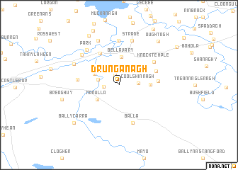 map of Drunganagh