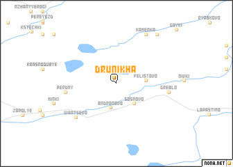 map of Drunikha