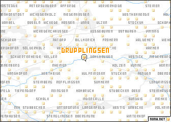 map of Drüpplingsen