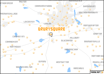 map of Drury Square