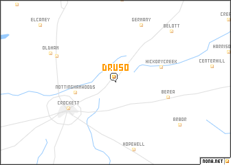 map of Druso