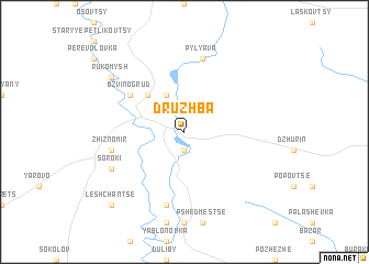 map of Druzhba