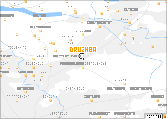 map of Druzhba