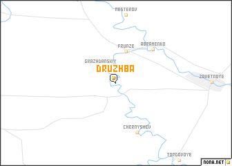 map of Druzhba