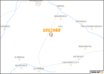 map of Druzhba