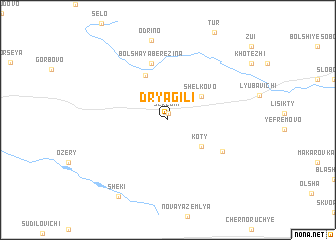 map of Dryagili