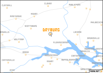 map of Dryburg