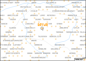 map of Dryja