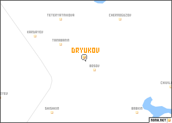 map of Dryukov