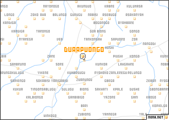 map of Dua-Apuongo