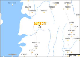 map of Duaboni