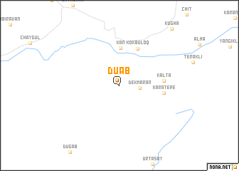 map of Duab
