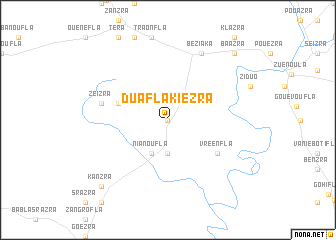 map of Duafla-Kiézra