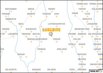 map of Duagbine