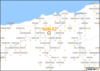 map of Duález