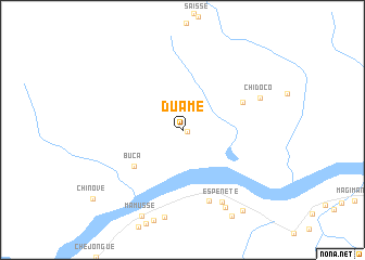 map of Duame