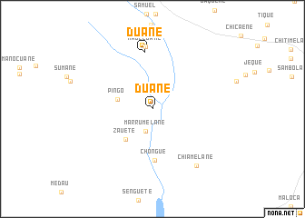 map of Duane