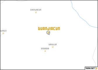 map of Duanjiacun