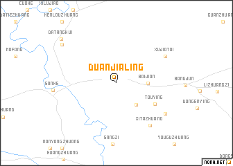 map of Duanjialing