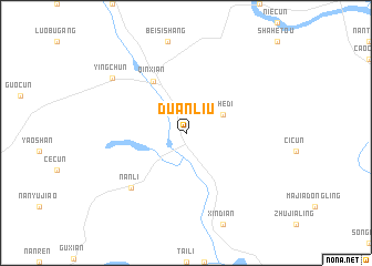 map of Duanliu