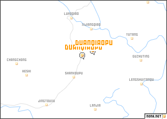 map of Duanqiaopu